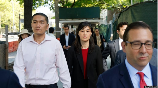 孙雯被控中共代理人一案开审 焦点在这儿 孙雯被控中共代理人一案开审 焦点在这儿