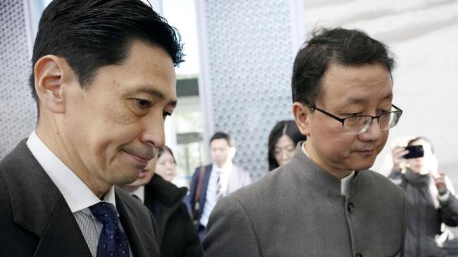 中日官员磋商后....几张图道尽一切 中日官员磋商后....几张图道尽一切