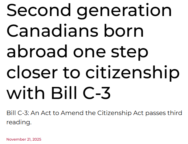 这群体能获公民身份!加国历史性法案通过 这群体能获公民身份!加国历史性法案通过