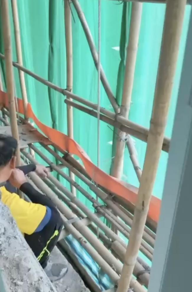 香港大楼火灾是人祸?一段视频网络疯传 香港大楼火灾是人祸?一段视频网络疯传