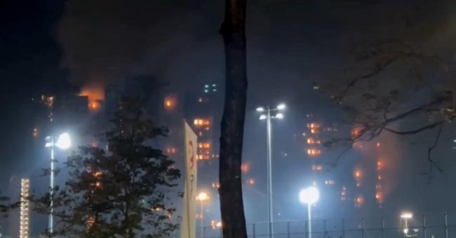 今将爆破7大楼 香港恶火累计94死 300人失踪 今将爆破7大楼 香港恶火累计94死 300人失踪