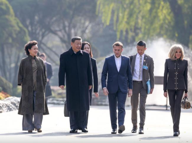 习陪聊,成都晨跑...马克龙尽享中国隆重礼遇 习陪聊,成都晨跑...马克龙尽享中国隆重礼遇