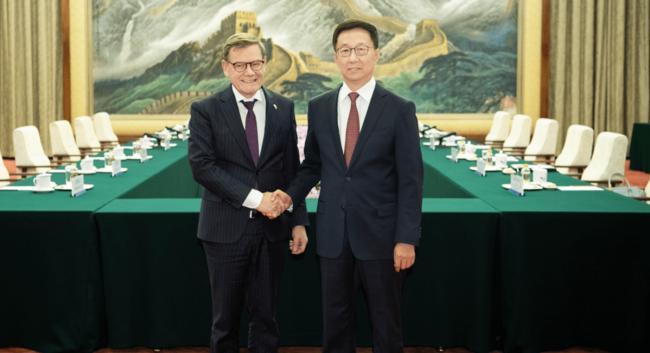 没事了,韩正现身 没事了,韩正现身