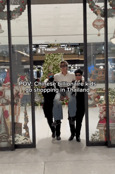 “中国首富之子”大闹曼谷 网友们却纷纷点赞 “中国首富之子”大闹曼谷 网友们却纷纷点赞