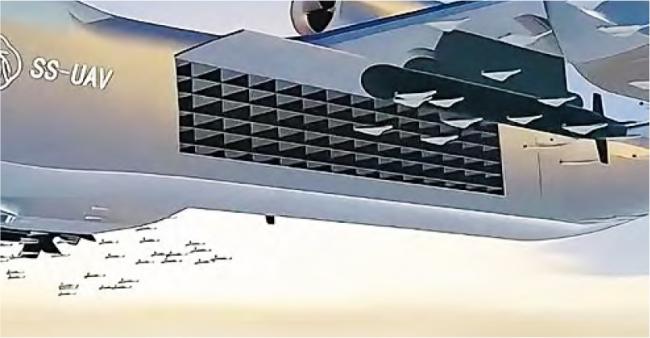 空中无人机航母“九天”首飞成功 空中无人机航母“九天”首飞成功