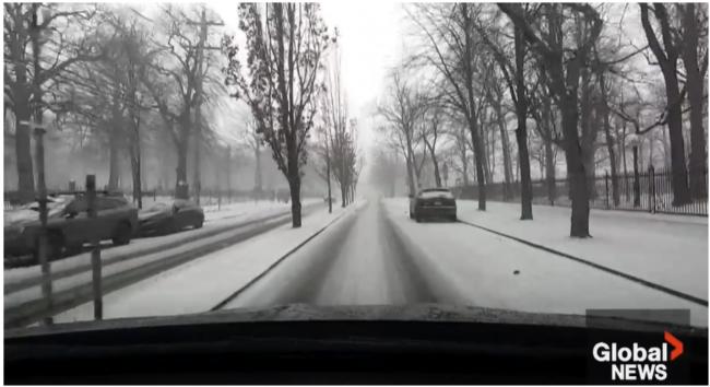 加拿大迎来最低-55℃极寒 降雪量最高达40厘米 加拿大迎来最低-55℃极寒 降雪量最高达40厘米