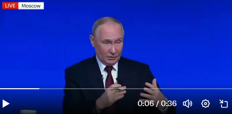 精神疾病严重?普京发表幻觉演讲 精神疾病严重?普京发表幻觉演讲