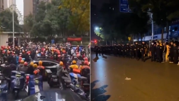 长沙抗议震撼全网,中国出现不可忽视的反共力量 长沙抗议震撼全网,中国出现不可忽视的反共力量