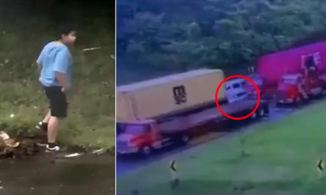 出行遇塞车 儿子下车如厕 父母一句玩笑竟成诀别 出行遇塞车 儿子下车如厕 父母一句玩笑竟成诀别