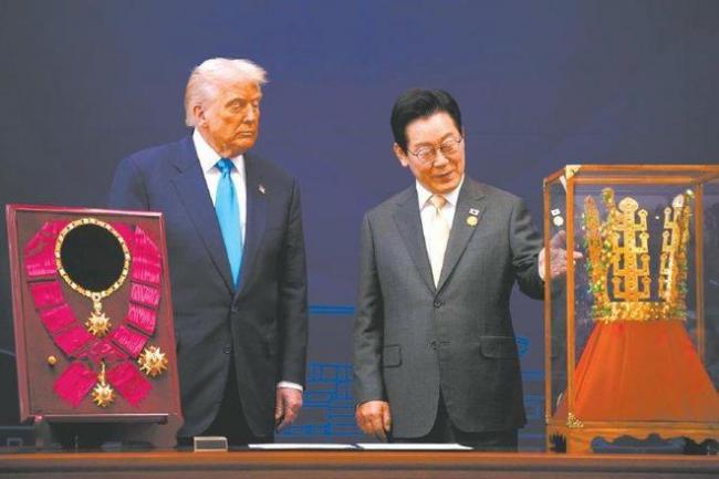 李在明拥有与马斯克同款“白宫金钥匙” 李在明拥有与马斯克同款“白宫金钥匙”