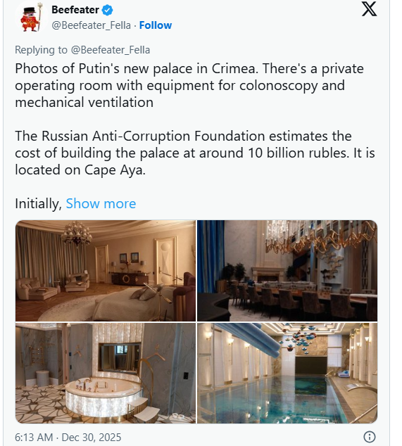 内部图片流出 普京私人超豪华宫殿公之于众 内部图片流出 普京私人超豪华宫殿公之于众