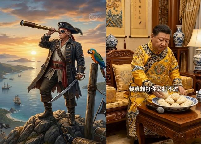 川普截油轮中共气跳脚 一首搞笑歌曲红遍全网 川普截油轮中共气跳脚 一首搞笑歌曲红遍全网