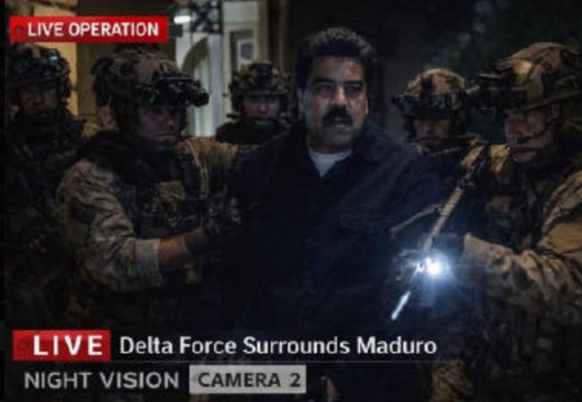 高举华为手机...马杜罗被生擒的3个喜感 高举华为手机...马杜罗被生擒的3个喜感