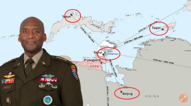 美军司令战略地图太重要 “如北京头上悬一把剑” 美军司令战略地图太重要 “如北京头上悬一把剑”