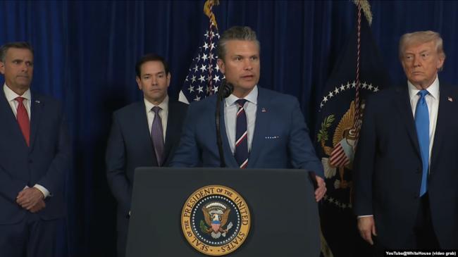 不要痴心妄想,美战争部长叫板中国 不要痴心妄想,美战争部长叫板中国