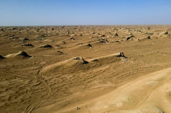 青甘大环线上,有片免费、未开发的雅丹绝景 青甘大环线上,有片免费、未开发的雅丹绝景