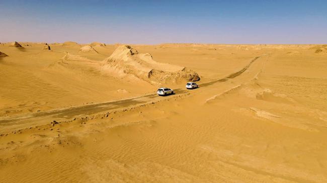 青甘大环线上,有片免费、未开发的雅丹绝景 青甘大环线上,有片免费、未开发的雅丹绝景