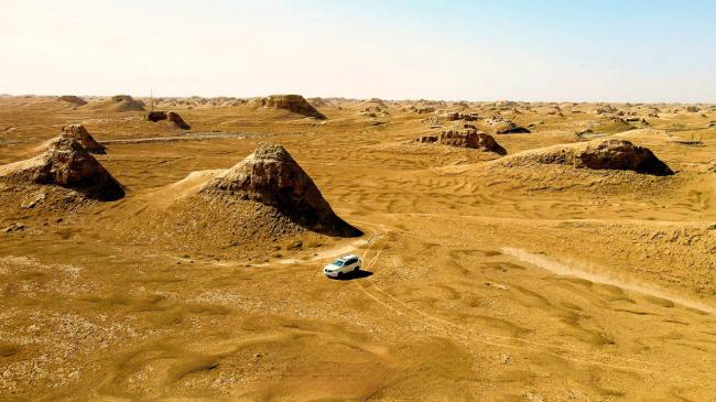 青甘大环线上,有片免费、未开发的雅丹绝景 青甘大环线上,有片免费、未开发的雅丹绝景