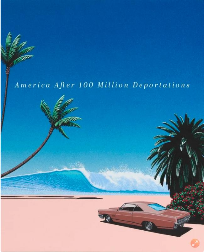 发帖“1亿人遭驱逐后的美国” 美国土安全部翻车 发帖“1亿人遭驱逐后的美国” 美国土安全部翻车