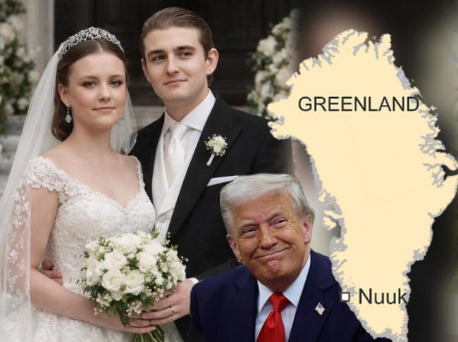 18岁丹麦公主跟巴伦·川普结婚?荒诞提议疯传 18岁丹麦公主跟巴伦·川普结婚?荒诞提议疯传