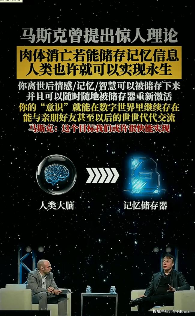 人类可实现半永生!马斯克炸裂发言 网热议 人类可实现半永生!马斯克炸裂发言 网热议