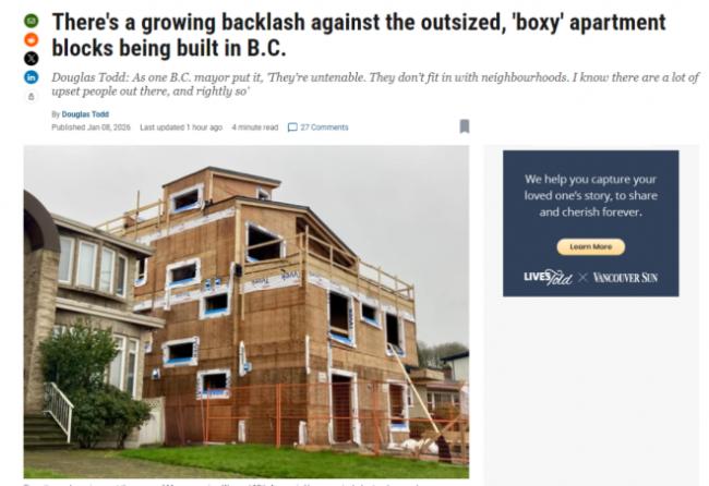 BC省“巨型盒子房”遭居民集体抵制 市长怒批 BC省“巨型盒子房”遭居民集体抵制 市长怒批