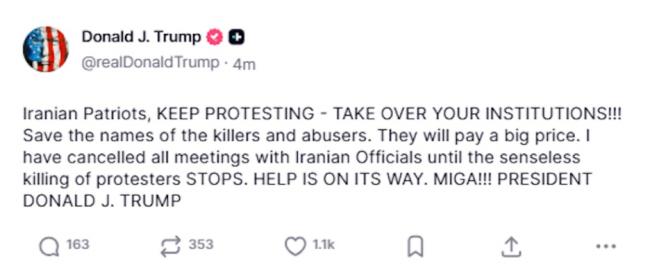 突发:川普取消会晤伊朗官员 强硬表态 突发:川普取消会晤伊朗官员 强硬表态