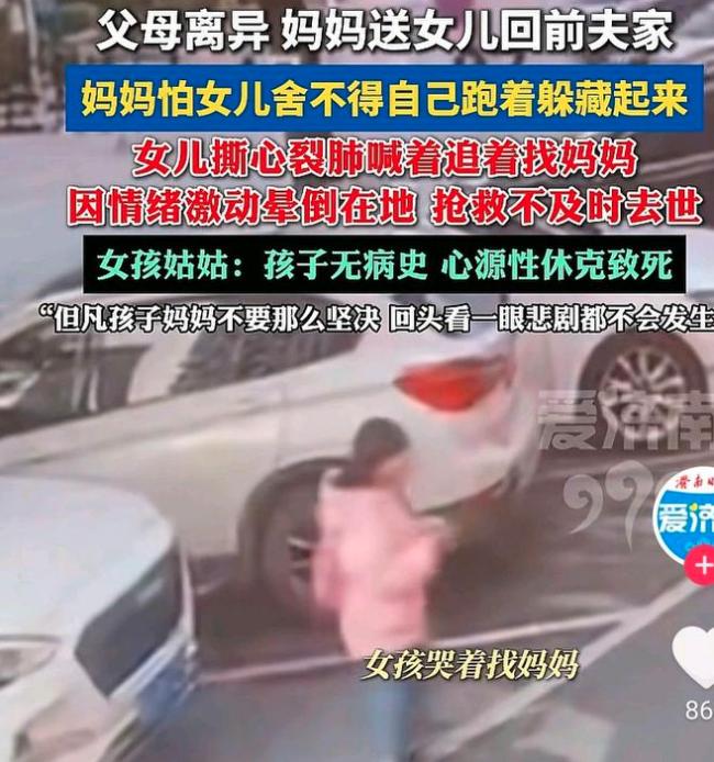母亲躲藏致女童情绪崩溃 当街死亡 内情令人唏嘘 母亲躲藏致女童情绪崩溃 当街死亡 内情令人唏嘘