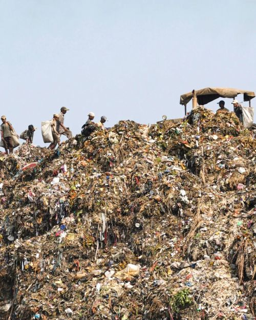 印度究竟有多脏?首都垃圾山20层楼高 印度究竟有多脏?首都垃圾山20层楼高
