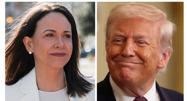 马查多自信将可成委总统 川普这样回应 马查多自信将可成委总统 川普这样回应