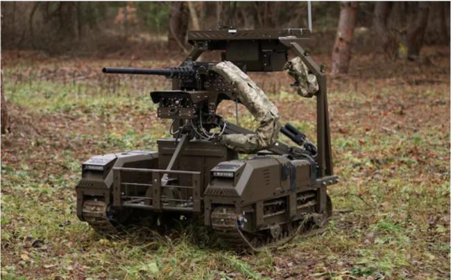 俄军太惨!1架机器人机枪手干掉俄军一个连 俄军太惨!1架机器人机枪手干掉俄军一个连