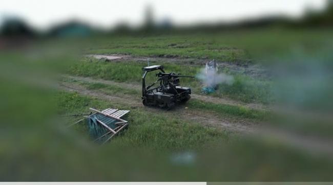 俄军太惨!1架机器人机枪手干掉俄军一个连 俄军太惨!1架机器人机枪手干掉俄军一个连