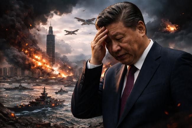 台海一旦开战 习近平将迎来“灭顶之灾” 台海一旦开战 习近平将迎来“灭顶之灾”