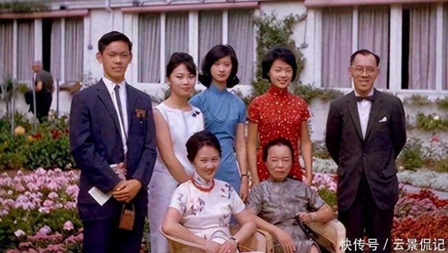 老照片:70年代,徐志摩前妻张幼仪在美国豪宅 老照片:70年代,徐志摩前妻张幼仪在美国豪宅