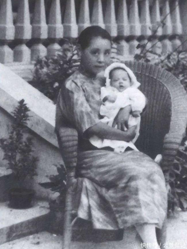 老照片:70年代,徐志摩前妻张幼仪在美国豪宅 老照片:70年代,徐志摩前妻张幼仪在美国豪宅