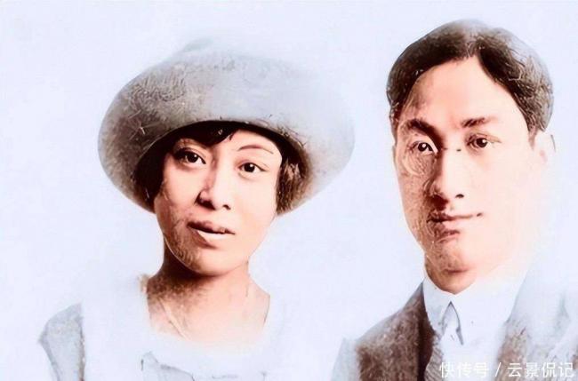 老照片:70年代,徐志摩前妻张幼仪在美国豪宅 老照片:70年代,徐志摩前妻张幼仪在美国豪宅