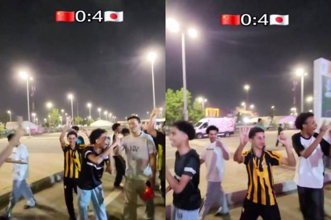 小粉红心碎:中国男足0:4惨败日本后... 小粉红心碎:中国男足0:4惨败日本后...