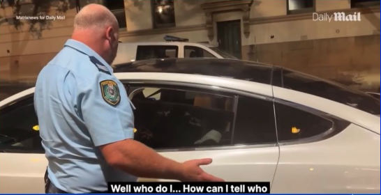 照片曝光:杨兰兰1.8万澳元行头走秀 与警察僵持 照片曝光:杨兰兰1.8万澳元行头走秀 与警察僵持