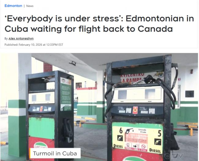 “古巴一片混乱, 不知道会发生什么!” “古巴一片混乱, 不知道会发生什么!”