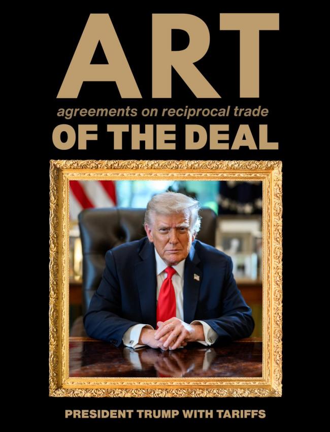 美国贸易代表署双关语po文 大赞川普 美国贸易代表署双关语po文 大赞川普