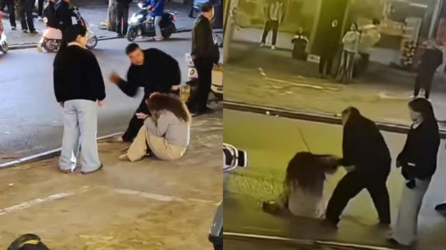 河南夫妻当街暴打15岁少女 砖块砸头 拖鞋搧脸 河南夫妻当街暴打15岁少女 砖块砸头 拖鞋搧脸