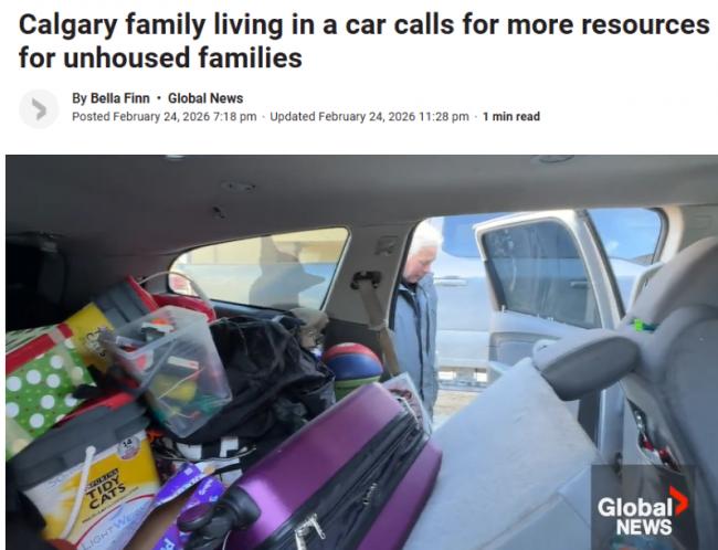 -21℃也硬扛 加国一家6口被迫睡车里半年 -21℃也硬扛 加国一家6口被迫睡车里半年