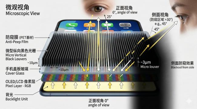 防窥,手机上最“见不得光”的技术 防窥,手机上最“见不得光”的技术