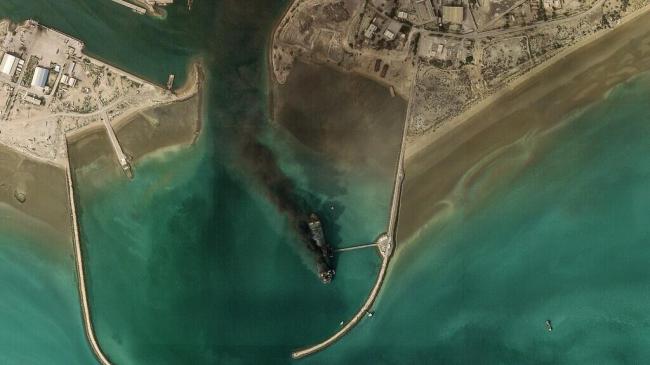 卫星捕捉军港现状,伊朗太惨了 卫星捕捉军港现状,伊朗太惨了