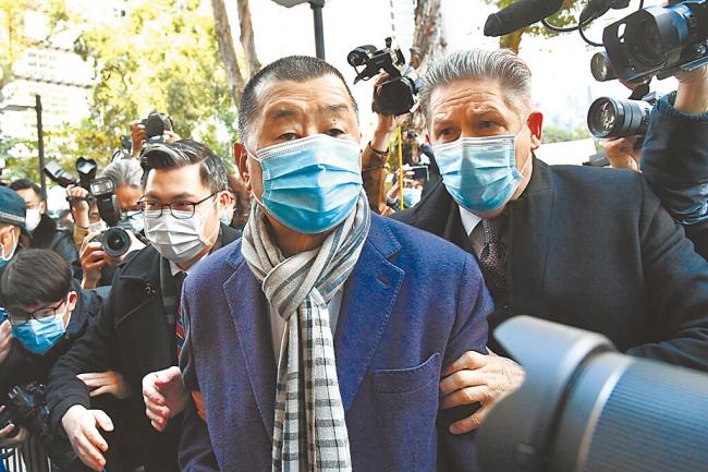 黎智英拟不上诉 黄之锋增勾结外国罪 黎智英拟不上诉 黄之锋增勾结外国罪