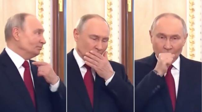 普京录影不停咳嗽 画面外流官方急删除 普京录影不停咳嗽 画面外流官方急删除