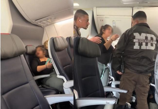 自私女看片拒戴耳机 遭驱赶下机 乘客鼓掌欢送 自私女看片拒戴耳机 遭驱赶下机 乘客鼓掌欢送