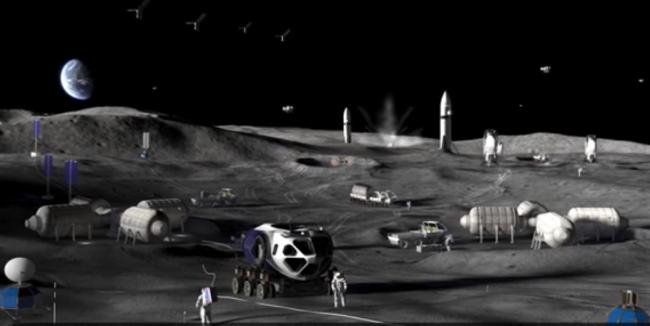 NASA计划在月球表面建造基地 NASA计划在月球表面建造基地