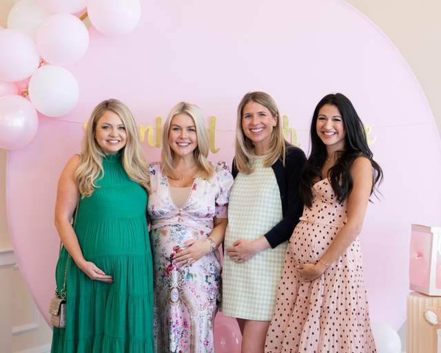 白宫怀孕新闻秘书办派对,大咖云集 白宫怀孕新闻秘书办派对,大咖云集