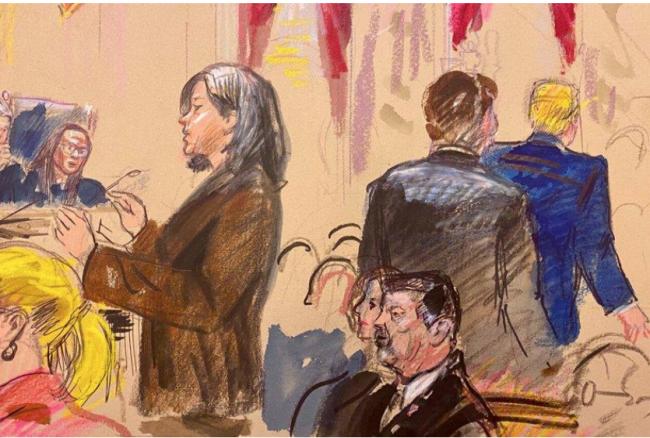 川普现身创史上首例!大法官一句话惹满场笑声 川普现身创史上首例!大法官一句话惹满场笑声